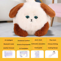 Smart AI Labrador Plush Toy for Girls, Interactive Talking Companion, Emotional Support Stuffed Animal for Sleep and Comfort